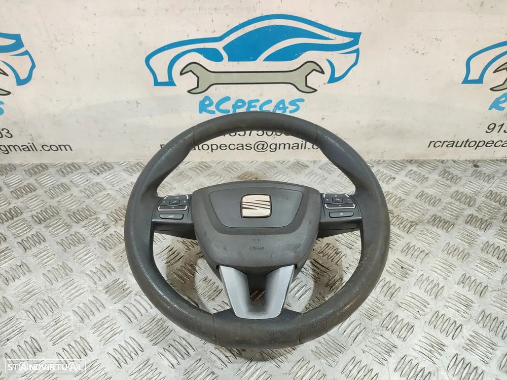 Volante Completo Pele Seat Leon 1P Multifunções - 11