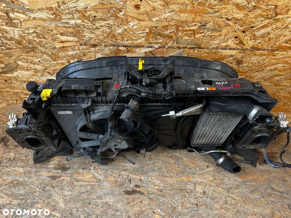 PAS PRZEDNI KOMPLETNY przód FORD FIESTA MK7 LIFT 1.0 Ecoboost BENZYNA Wentylator Belka Intercooler - 8