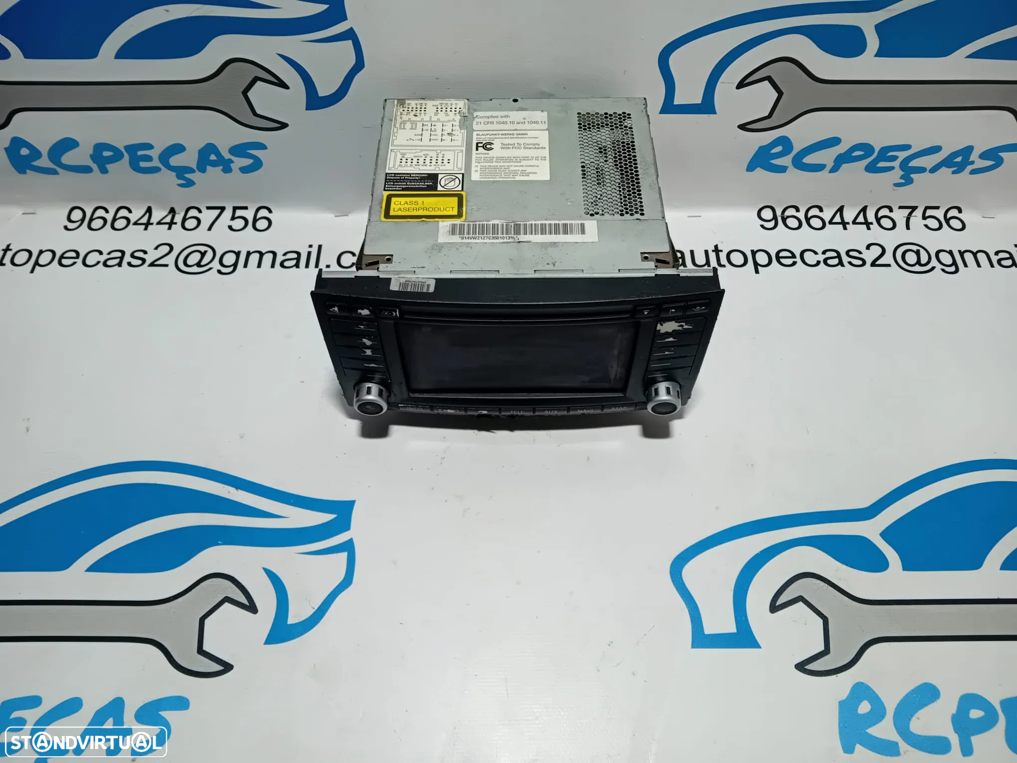 Radio CD GPS Original VW VOLKSWAGEN TOUAREG 7L - 3