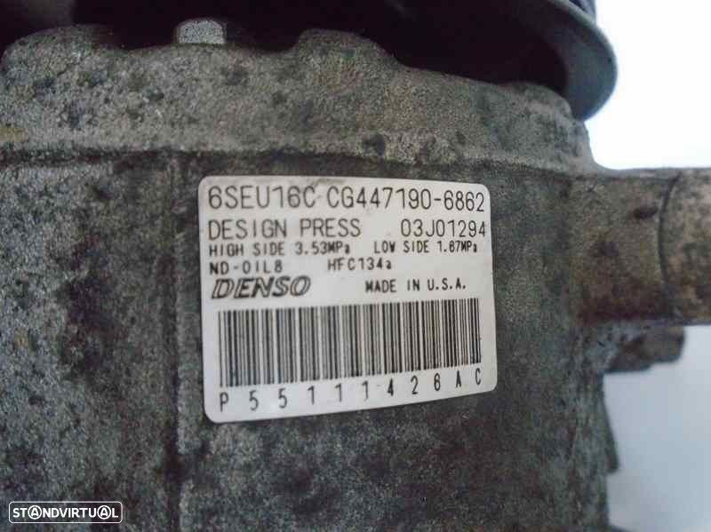 COMPRESSOR AR CONDICIONADO CHRYSLER SEBRING 2008 - 4