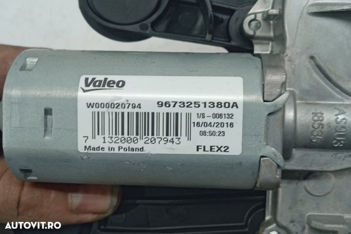 Motoras stergator haion 9673251380a Peugeot 208 1  [din 2012 pana  2016] seria - 3
