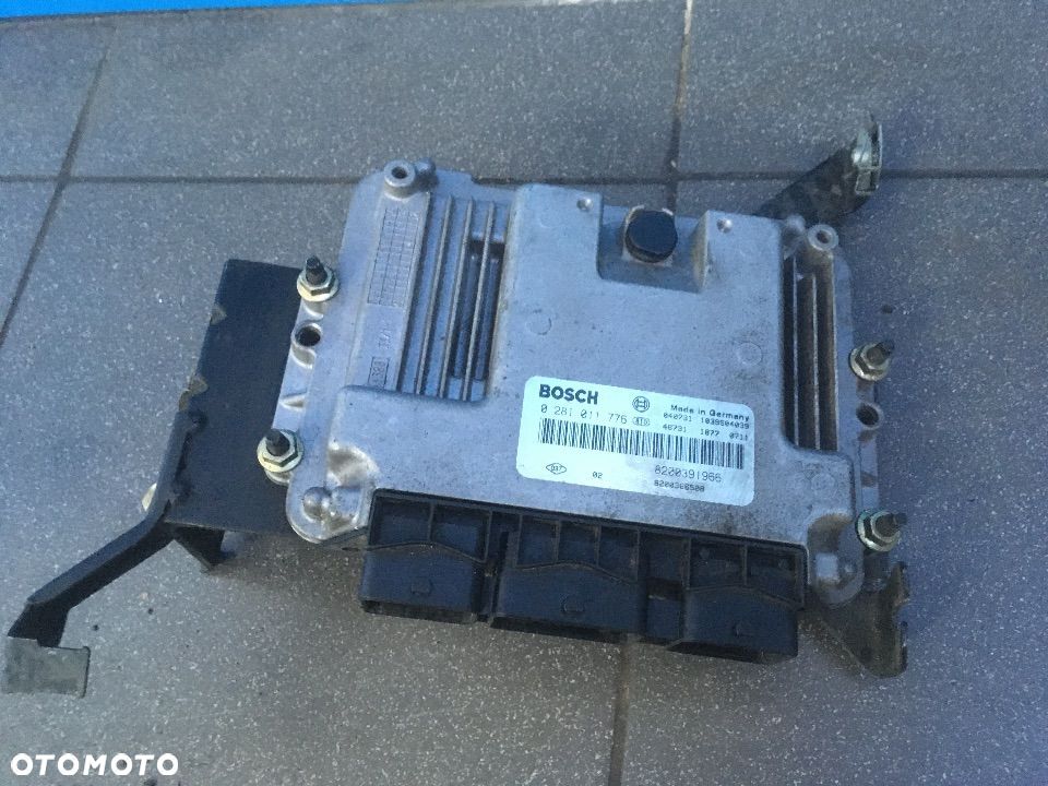 KOMPUTER SILNIKA STEROWNIK RENAULT SCENIC 021011776 - 1