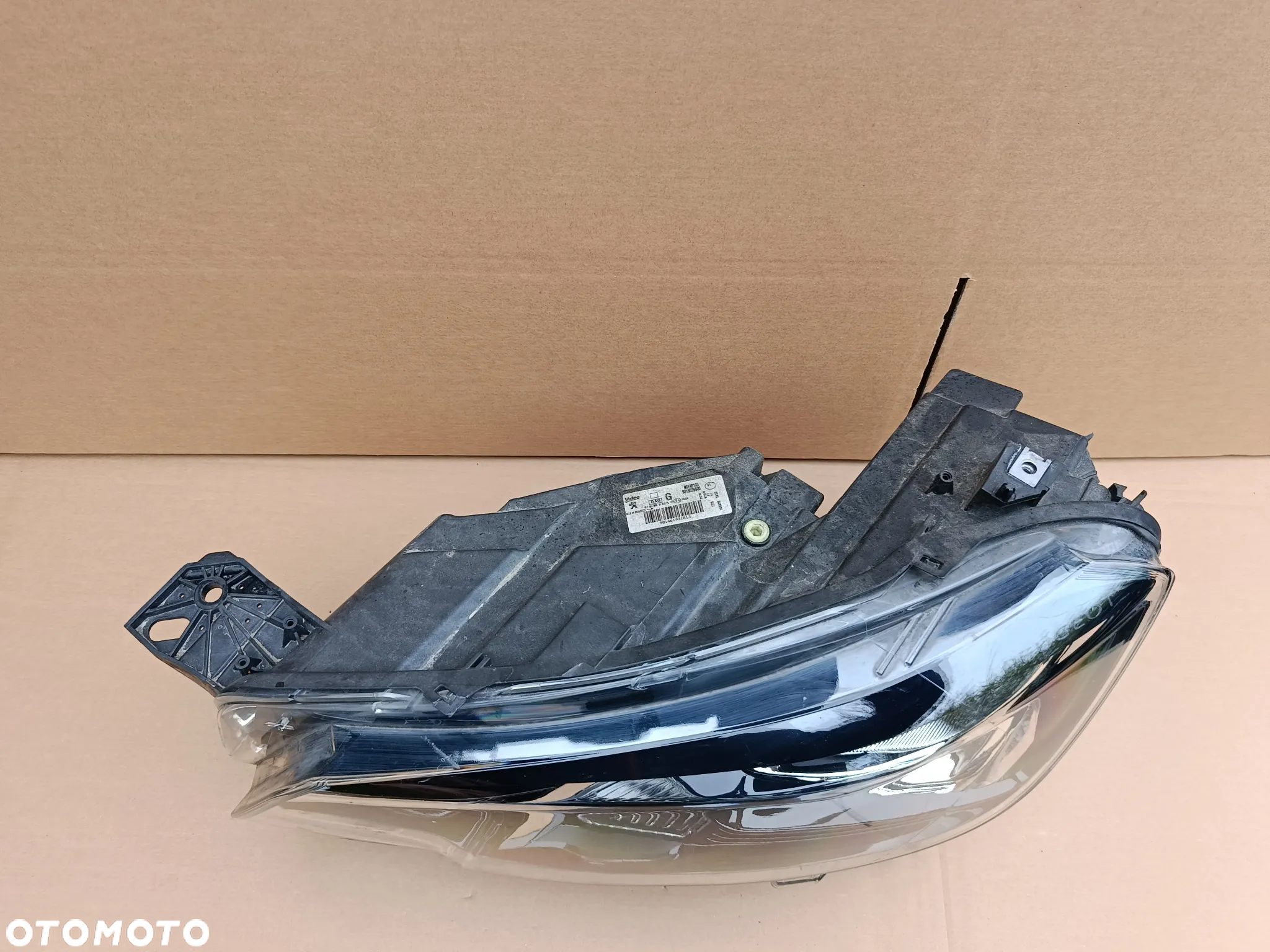 Lampa przednia lewa Peugeot Rifter Partner IV 4 oryg 9816826980 - 2