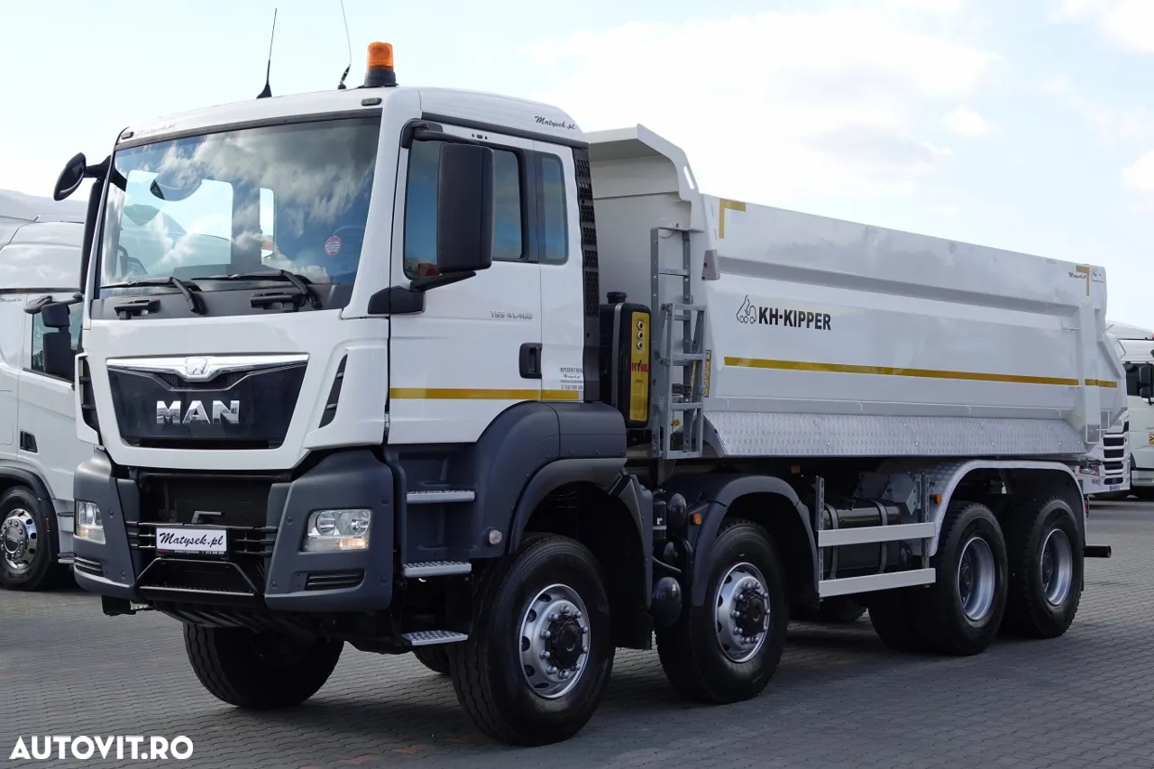 MAN TGS 41.460 / 8x8 / REAR TIPPER / MANUAL / KH-KIPPER / EURO 6 / 2019 YEAR - 5