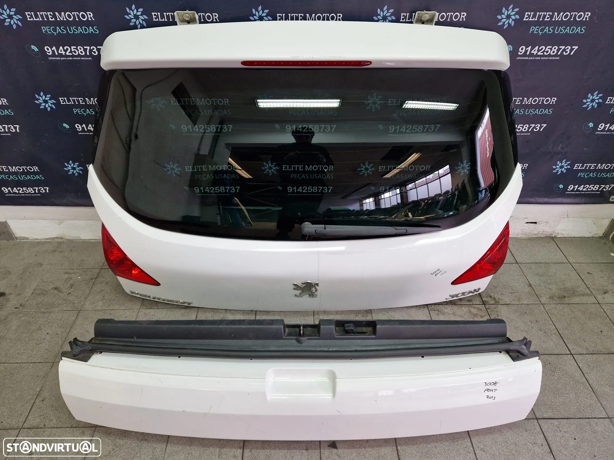 Tampa da mala usada PEUGEOT 3008 ENVIO GRATUITO - 4
