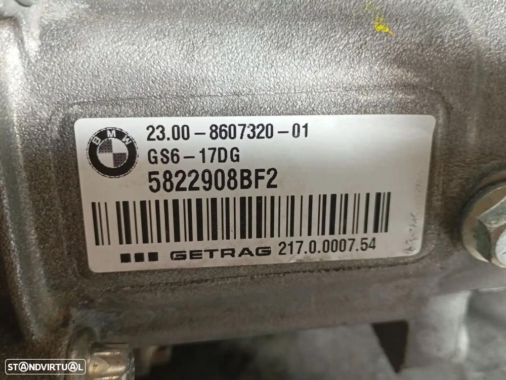 CAIXA DE VELOCIDADES BMW SERIE 1 (F20) REFª: GS617DG - 4