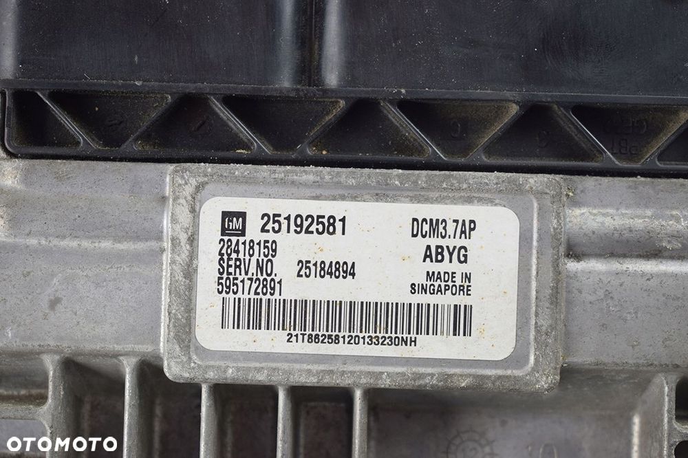 komputer sterownik * opel antara 25192581 - 4