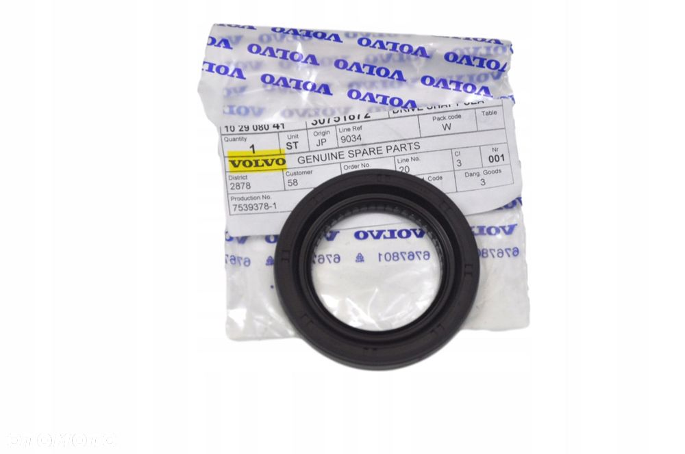 VOLVO V40 V40CC uszczelniacz lewej półosi OE 30751872 - 2