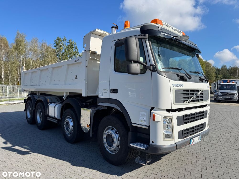 Volvo FM 440 8x4 MEILLER HYDROBURTA ładne i zadbane - 3