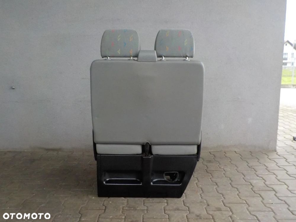 VW T5 FOTEL PODWÓJNY PASAŻERA PRZÓD DWÓJKA INKA - 6