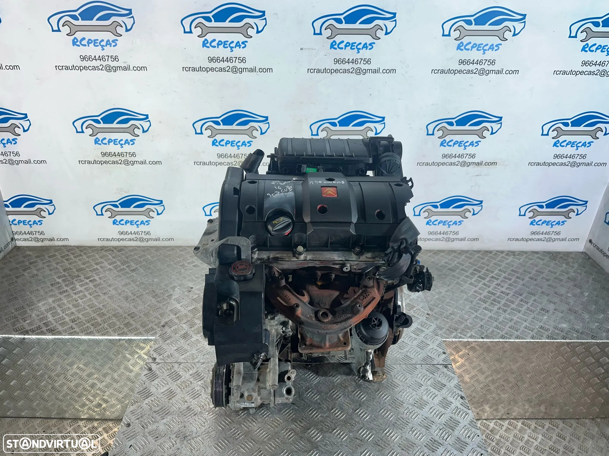 .Motor Completo PSA Peugeot Citroen NFU TU5JP4 1.6i 16V 110cv - 7