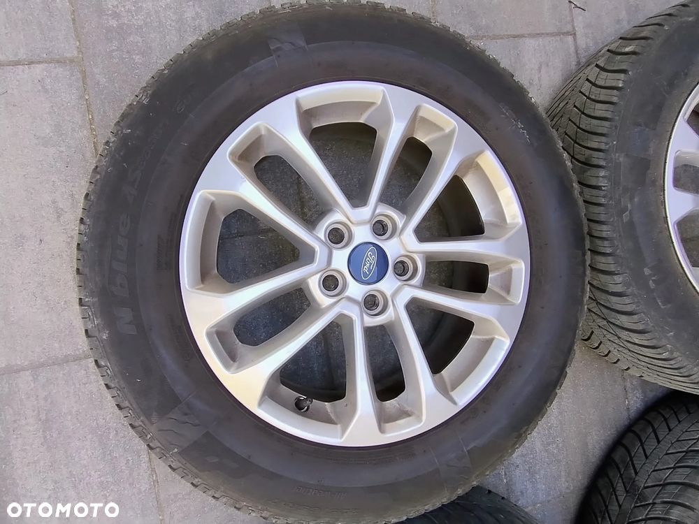 4 oryginalne koła 17 cali z czujnikami TPMS (felgi+opony+czujniki) do Ford Kuga MK3 - 2