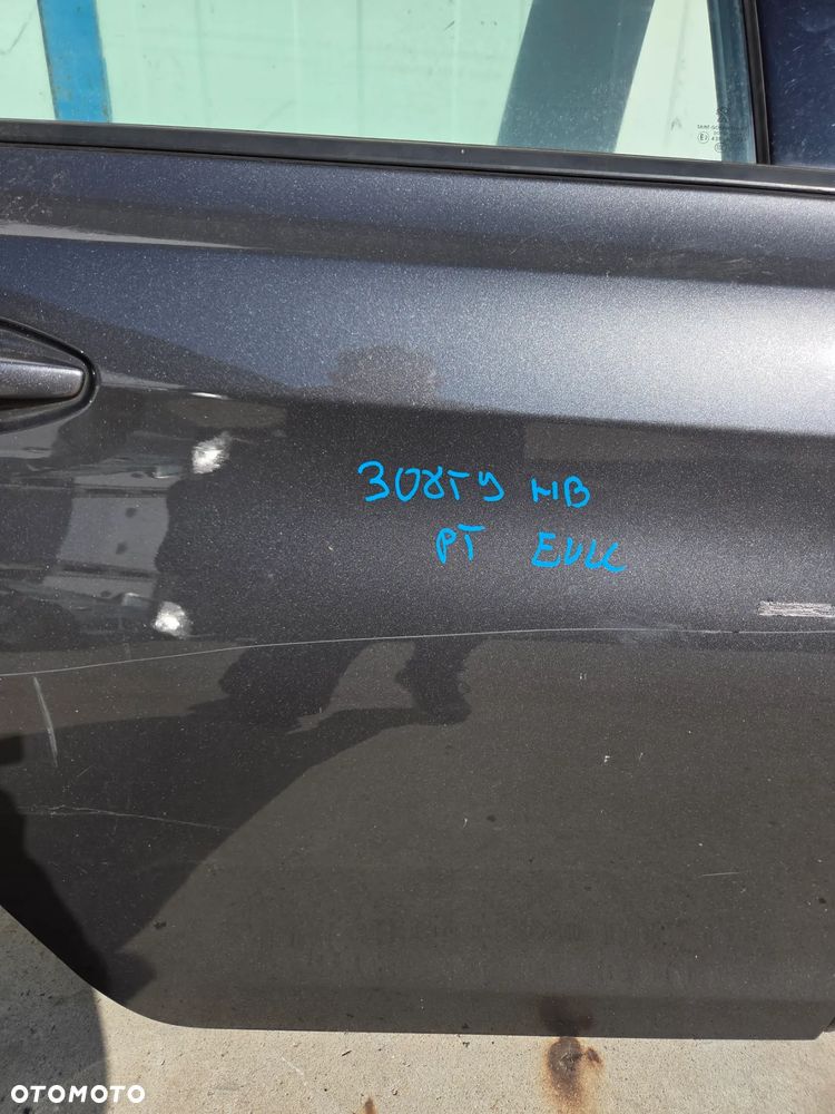 Drzwi prawe tylne tył Peugeot 308 T9 HB EVLC - 5