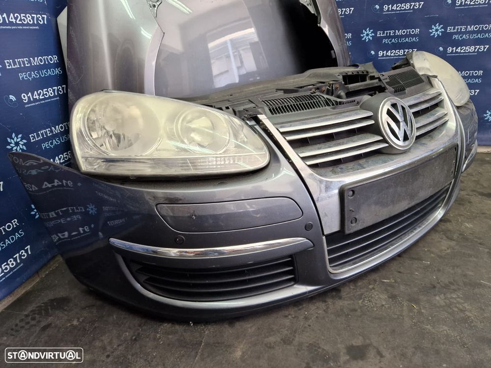 Frente completa usada VW JETTA GOLF V VARIANT VOLKSWAGEN 2.0 TDI capot parachoques oticas guardalamas - 5