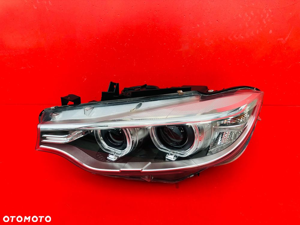 LAMPA LEWA BMW F32 F33 F36 BI XENON NIE SKRĘTNA BDB EU - 1