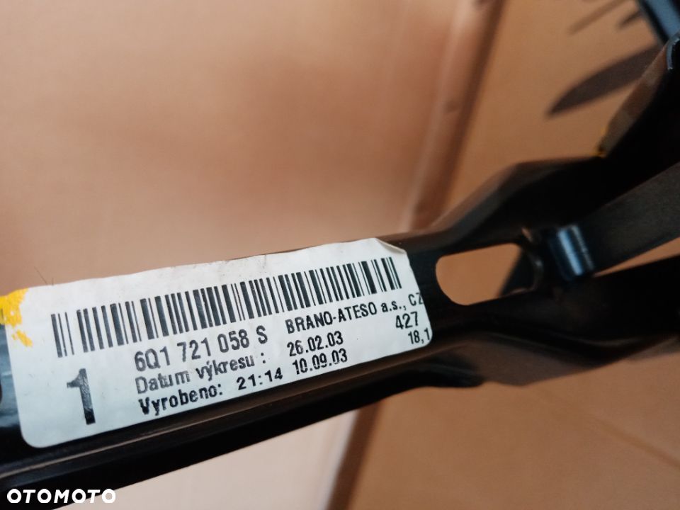 Pedały pedał hamulca gazu potencjometr VW Polo 9N 1.2 - 5