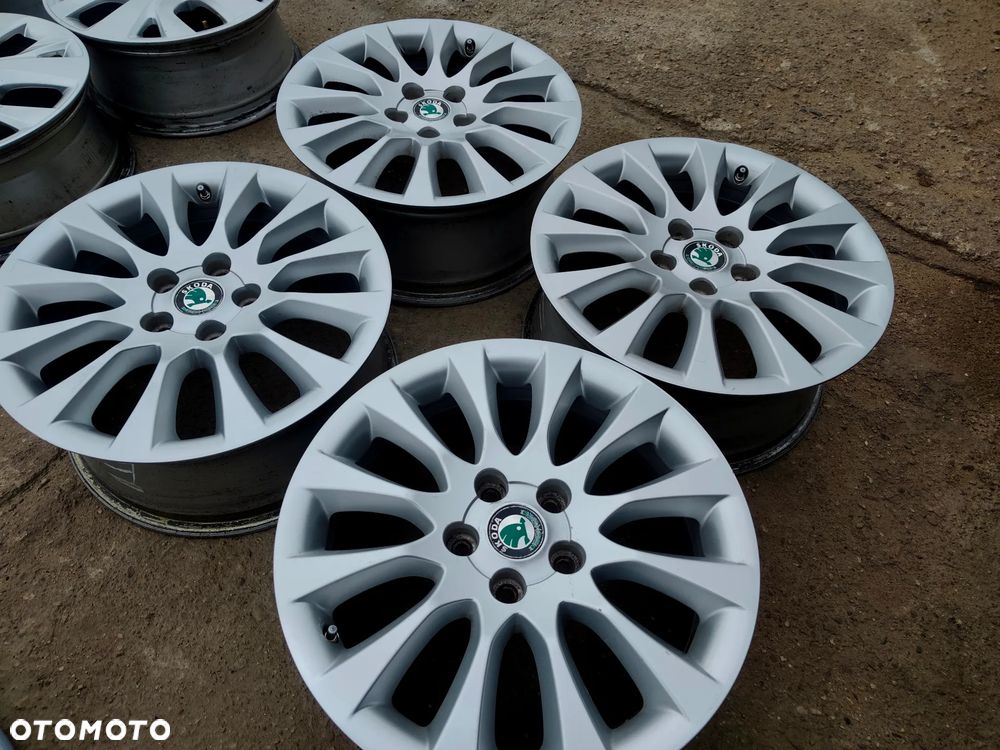 5x112 Felgi Aluminiowe Alufelgi Oryginalne 17 Koła 3T0 SKODA OCTAVIA II III IV 2 3 4 SUPERB YETI KODIAQ KAROQ Legnica ALU-RAD VW SEAT AUDI - 4