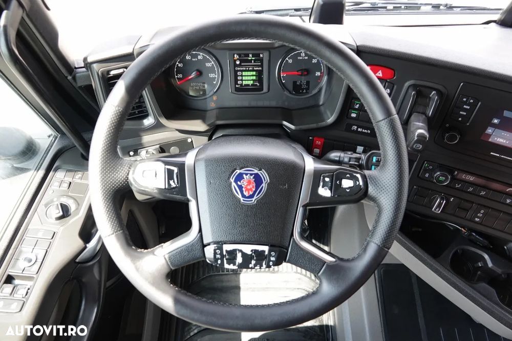 Scania R 450 / CABINĂ JOSĂ / SISTEM HIDRAULIC / RETARDER / I-PARK COOL / ANVELOPE 100% / EURO 6 - 26