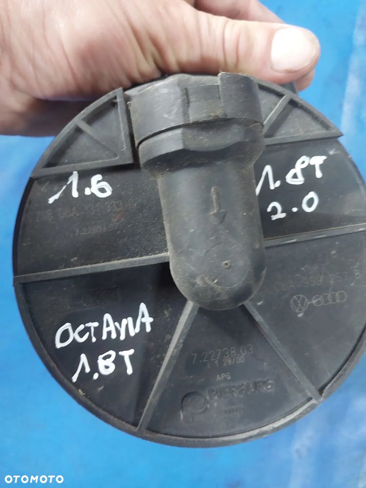 Pompa powietrza wtórnego 06A 959 253 B recyrkulacji EGR PIERBURG ORYGINAŁ AUDI A3 A4 B5 B6 B7 A8 A6 C5 C6 Seat Altea Alhambra Ibiza Leon Toledo Skoda Fabia Octavia Superb Volkswagen Caddy Golf 5 6 New Beetle Passat B5 B6 B7 Polo Sharan Touareg Touran Transporter 1.6 1.8 1.8T 2.0 2.4 2.8 3.0 BENZYNA 06A959253B - 6