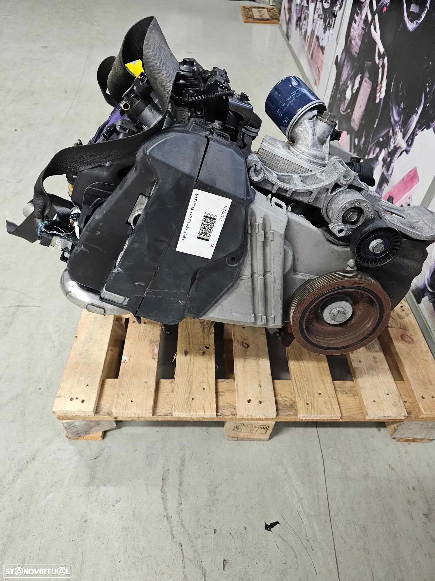 Motor Clio IV 1.5 DCI 2016 ref K9K 628 - 4