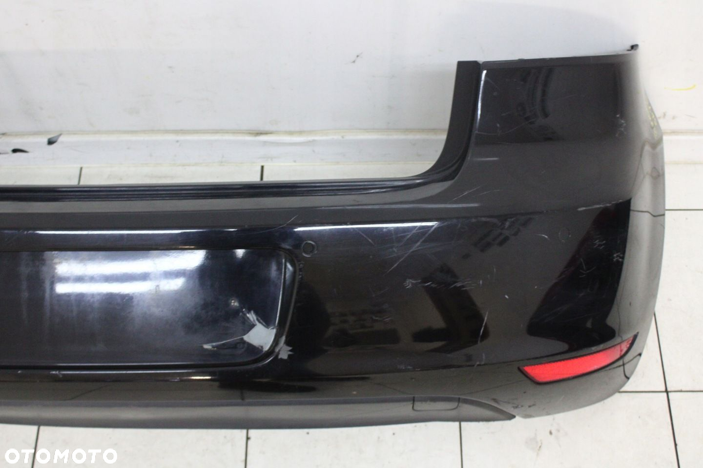VW GOLF VI HB 08R- ZDERZAK TYŁ TYLNY PDC LC9X - 5