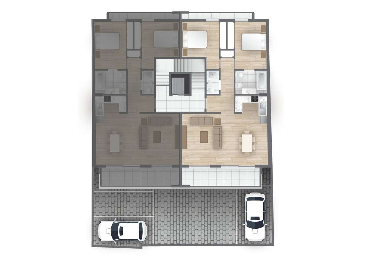 Apartamento T2 Venda em Caldas da Rainha - Nossa Senhora do Pópulo, Co - Grande imagem: 3/8