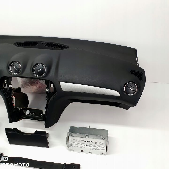 FORD MONDEO 4 LIFT DESKA ROZDZIELCZA KONSOLA KOKPIT PULPIT PODUSZKI AIRBAG AIR BAG PASY KIT SET - 4
