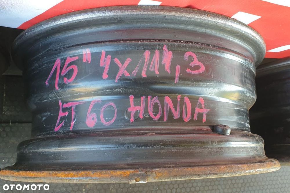 FELGI STALOWE HONDA KPL 15" 4X114,3 ET60 - 13