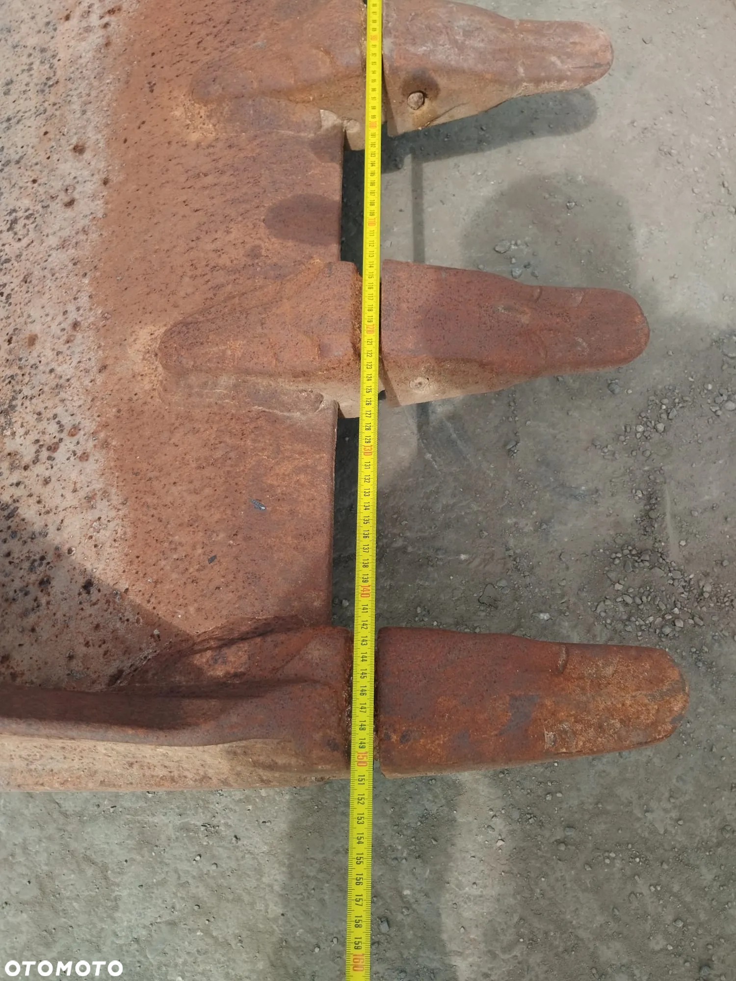 Łyżka używana 145cm ORG JCB JS220 nr.2244A - 6