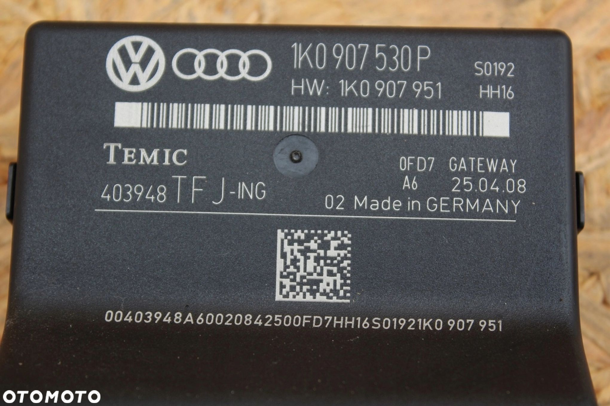 Moduł komfortu VW SEAT SKODA AUDI 1K0907530P - 2