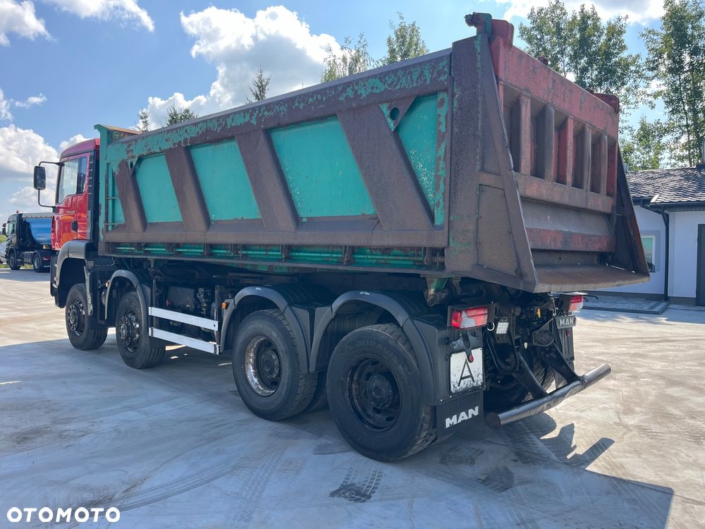 MAN Tga 41.410 Napędy 8x6 Wywrotka 3 stronna Duży Kipper Klima Cała Na Resorze ( Scania Arocs Volvo) - 8