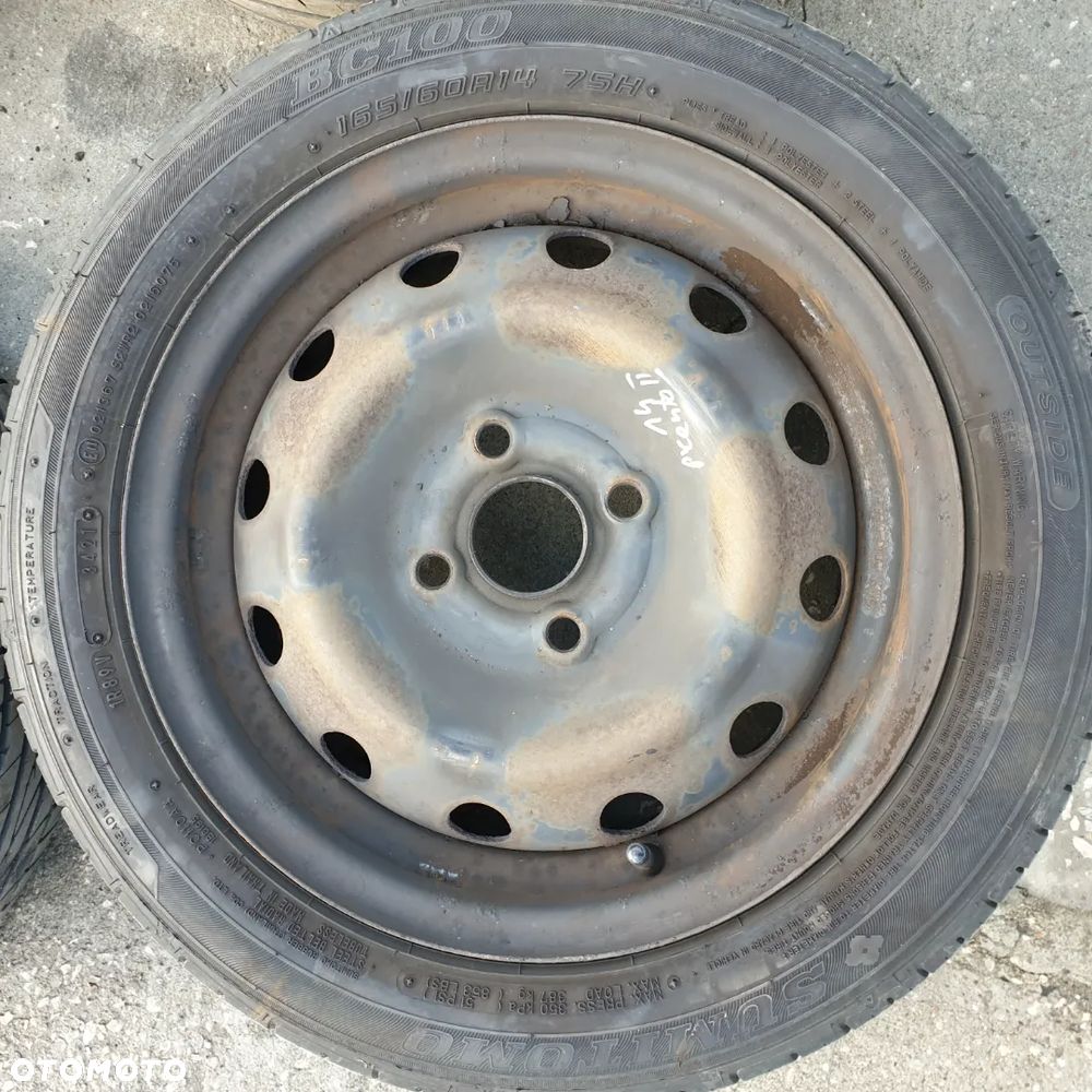 HYUNDAI KIA PICANTO II FELGA FELGI  52910-1Y100  OPONY 14 165/60 - 3