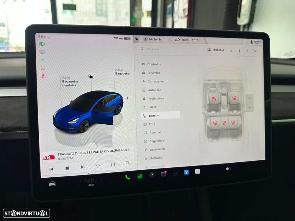Tesla Model 3 Long Range Tração Traseira - 33