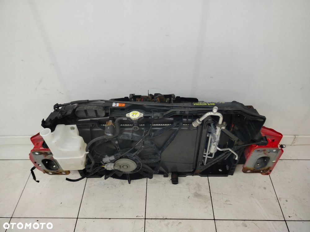 mazda 2 de 07r- pas przedni chłodnice komplet 1.3 b benzyna a4a - 7