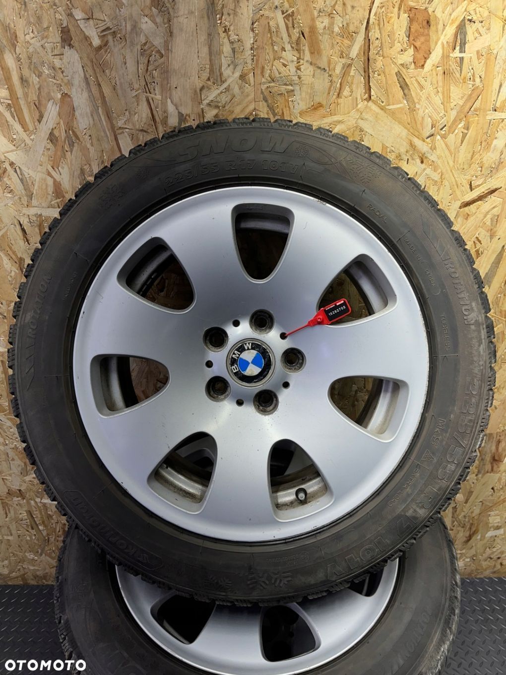 KOŁA FELGI ALUMINIOWE BMW E60 E61 6765144 STYLING 165 8Jx17 IS24 - 1