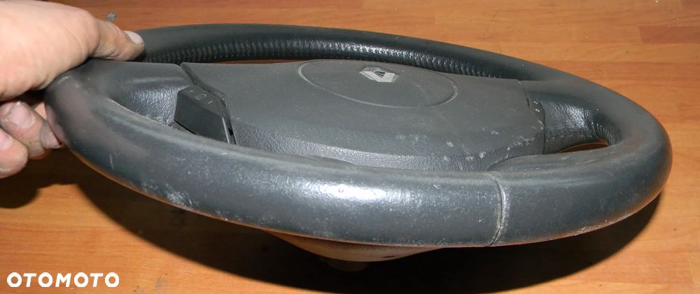 kierownica skórzana skóra RENAULT LAGUNA SCENIC MEGANE TRAFIC VIVARO MASTER - 5