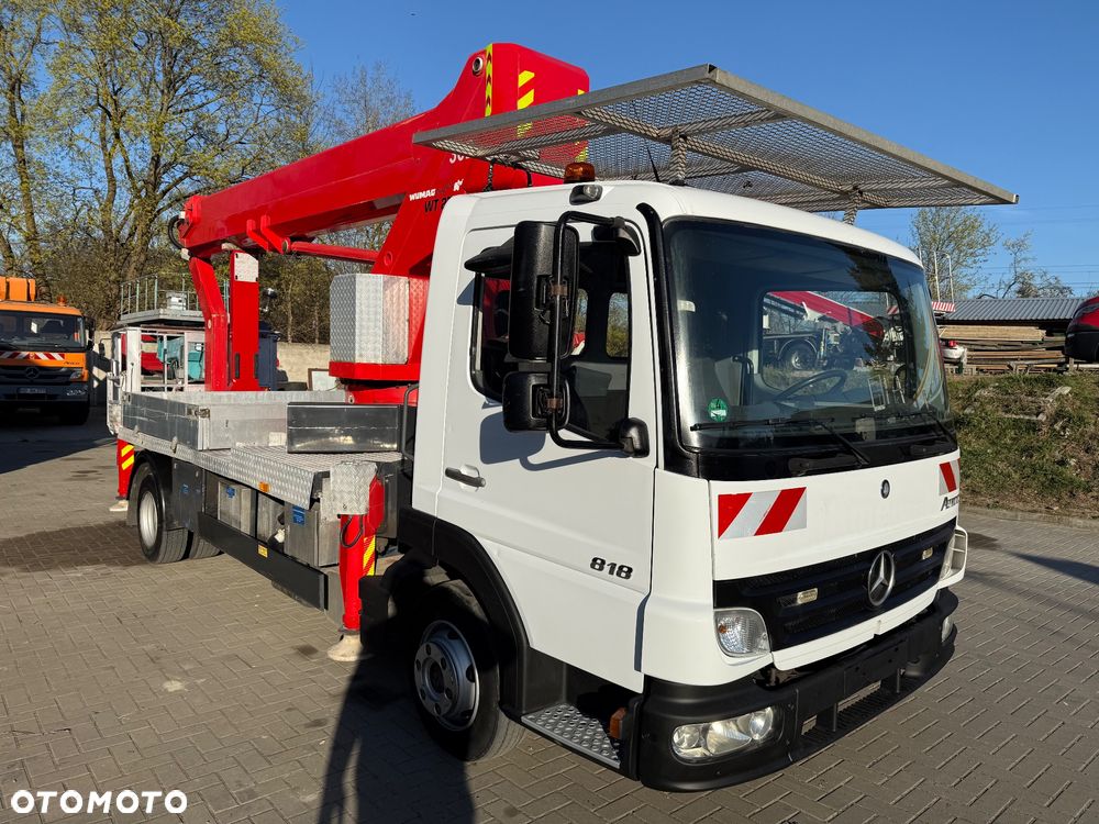 Mercedes-Benz Podnośnik Koszowy Wumag WT300 30Metrów  20m w Bok Zwyżka UDT na Rok! Ogon ! Jak Ruthman GSR Multitel - 2
