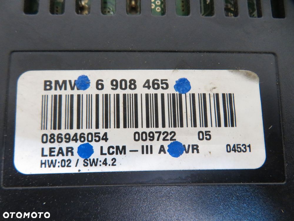 STEROWNIK ŚWIATEŁ BMW E39 6908465 LCM III - 3