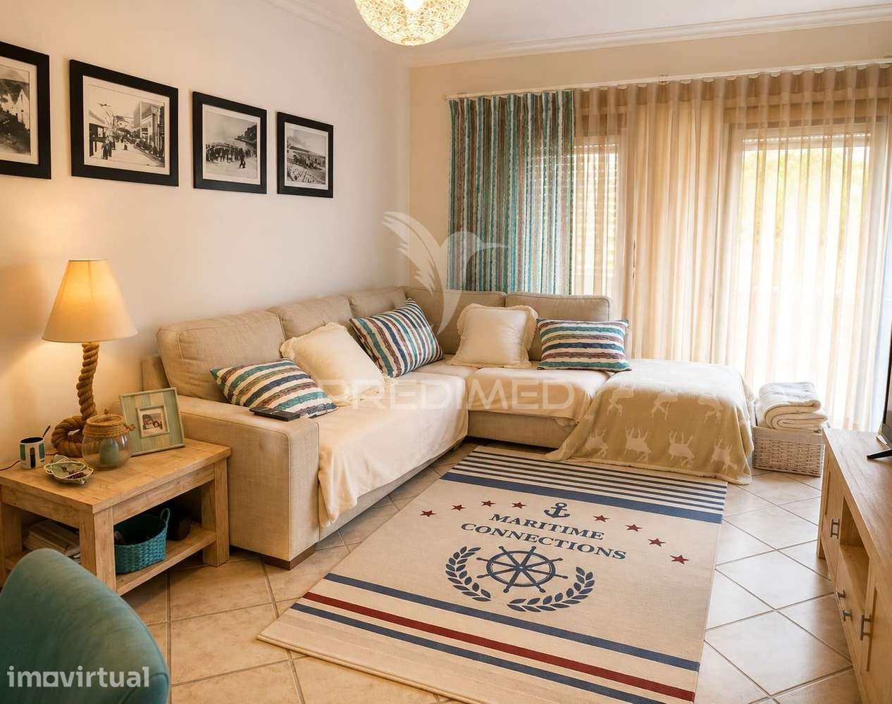 Apartamento T2 com Vista Mar e Excelente Terraço | Sítio da Nazaré - Grande imagem: 2/15