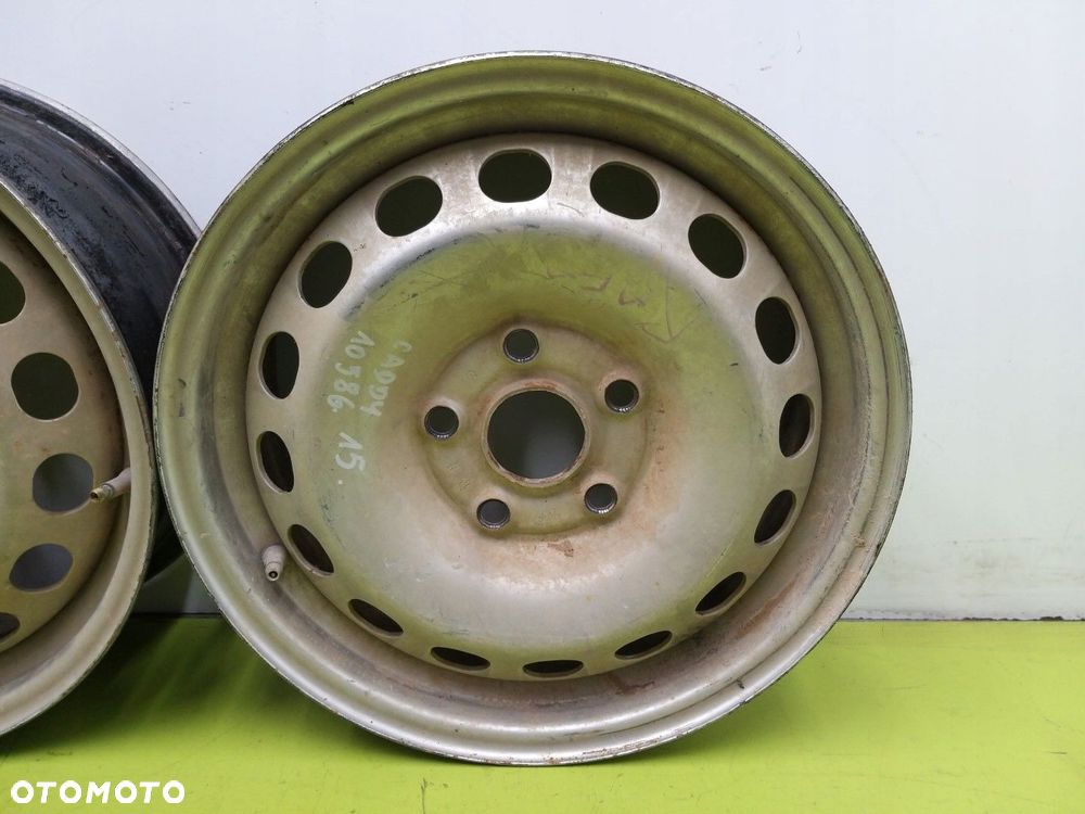 Felgi stalowe VW CADDY III 2004-2010 6 J 15 ET 47 5X112 - 2