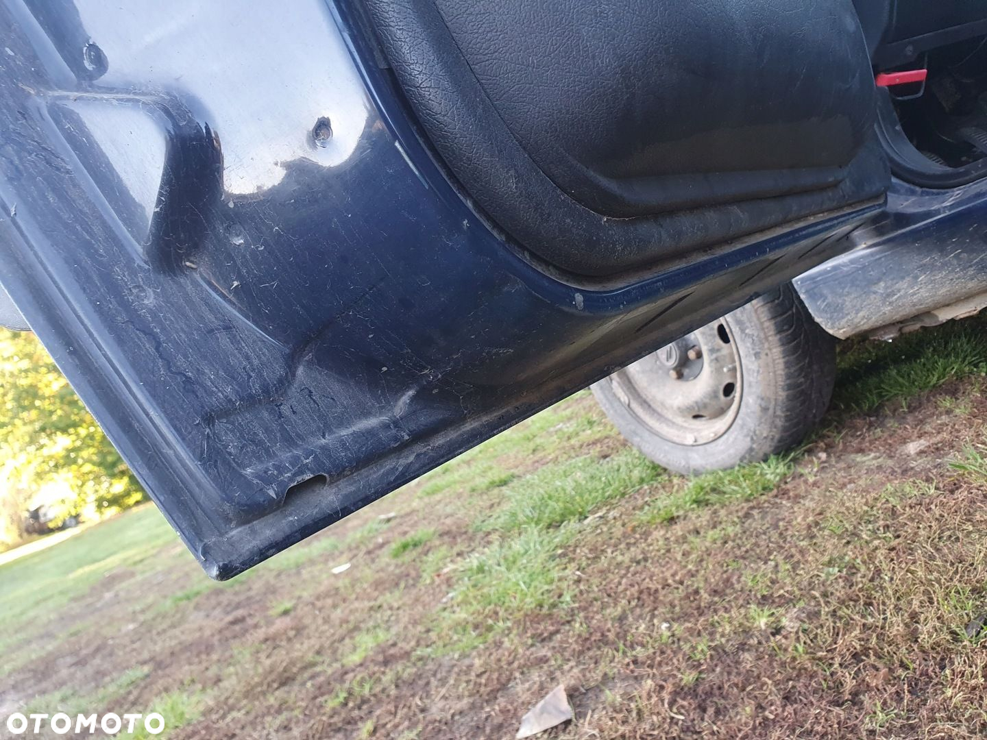 szyba z drzwi przednich lewe przód CITROEN BERLINGO I 1 98-01 1,9 KNC - 2