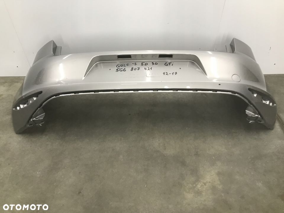 Zderzak tylny Vw Golf 7 VIII 5D 3D HB 12-17 przedlift 5G6807421 - 5