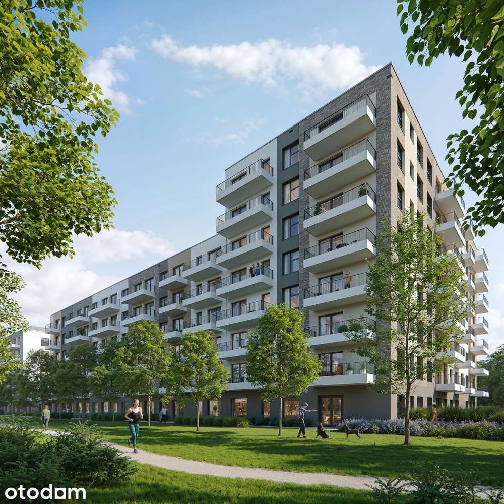 2-pokojowe mieszkanie 44m2 + balkon Bez Prowizji