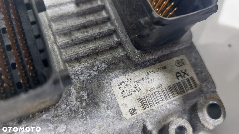 ZESTAW STARTOWY STACYJKA KOMPUTER WKLADKA OPEL CORSA D 1.2 16V SLASK WYSYLKA - 5