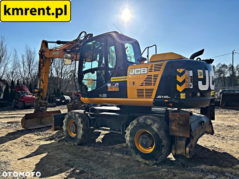 JCB JS 145 WTT4 I KOPARKA KOŁOWA 2016R. | S 130 160 313 315 CAT KOMATSU PW 140 - 24