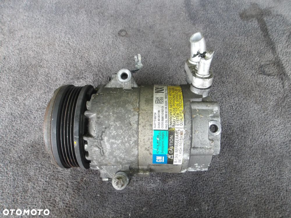 KOMPRESOR SPRĘŻARKA KLIMATYZACJI OPEL 9165714 NX
