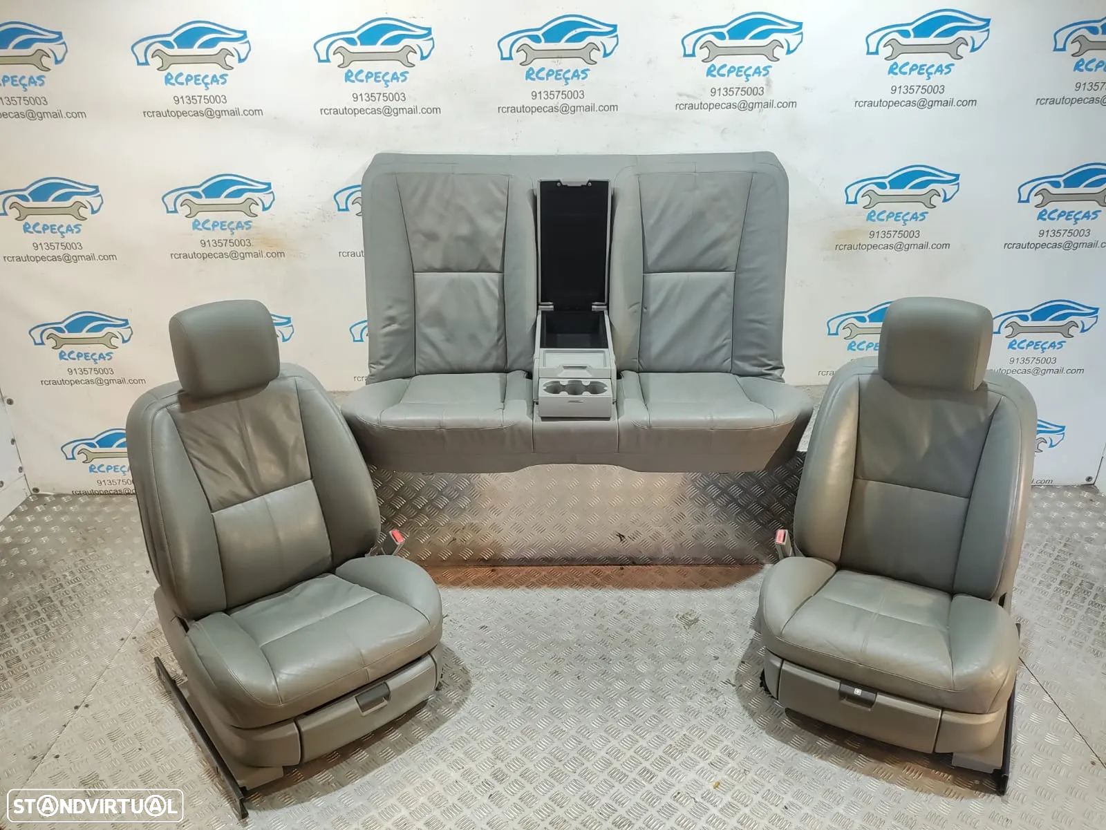 Conjunto Bancos em Pele Elétricos Mercedes Class S W221 - 4