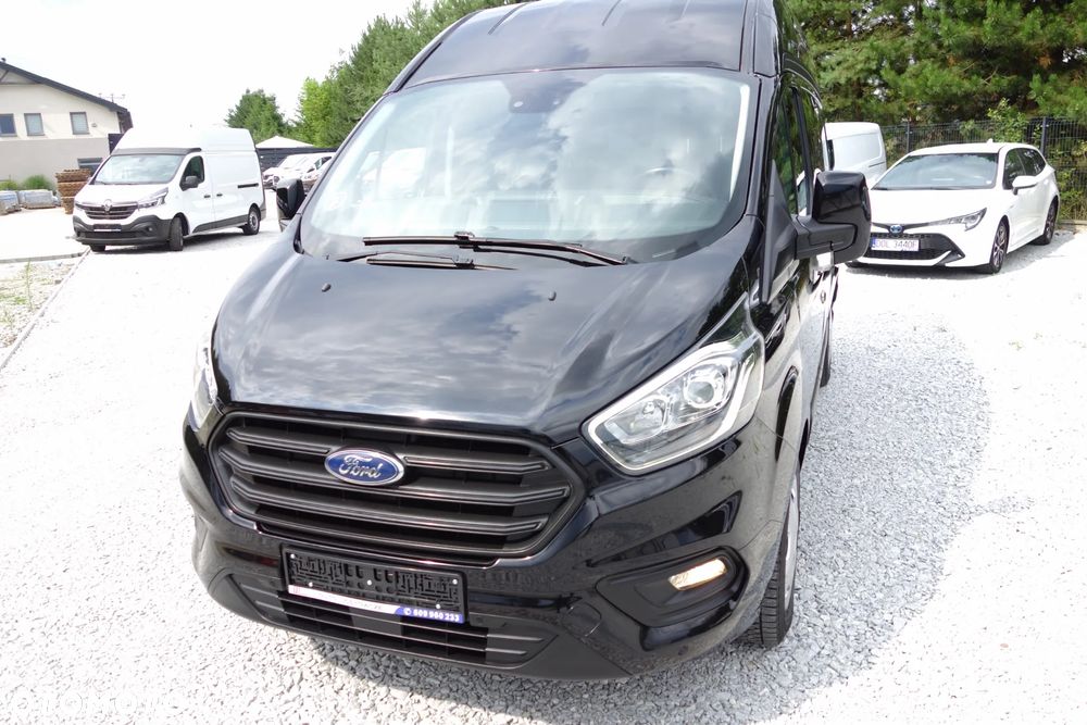 Ford Transit  Custom Automat 2.0 Ecoblue 130 KM Klima Webasto  2 x Drzwi Boczne - 15