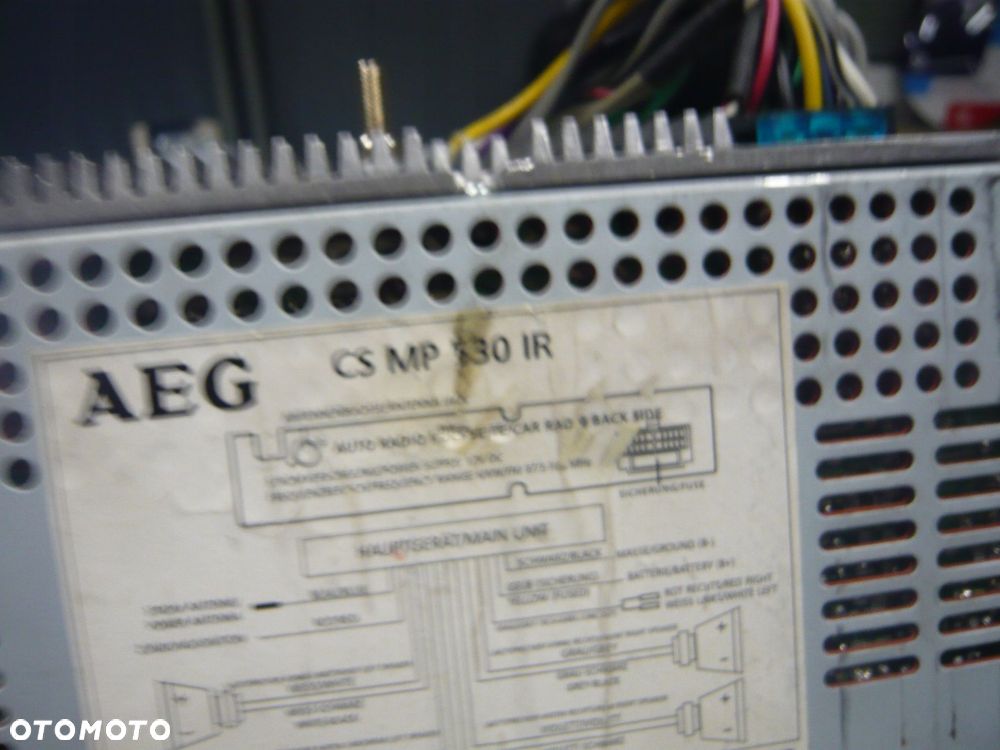 radio cs mp 130 ir aeg - 2