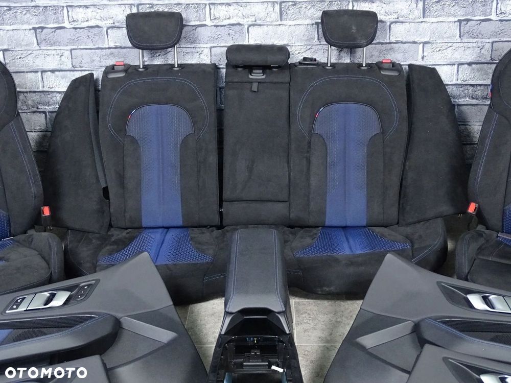 BMW F40 FOTELE KANAPA BOCZKI TUNEL ŚRODEK WNĘTRZE M PERFORMANCE ALCANTARA - 7